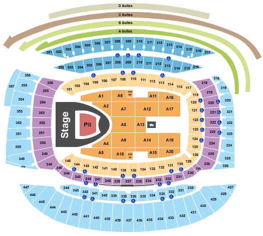 Soldier Field BLACKPINK Seating Chart